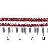 Natural Garnet Beads Strands X-G-F770-D02-02-5