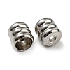 Non-Tarnish 201 Stainless Steel Bead STAS-H180-06P-3