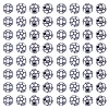 150Pcs Craft Style Acrylic Beads SACR-UN0001-03-1