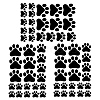 Waterproof Dog Paw Prints Pattern Paper Stickers DIY-WH0175-10-9