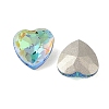 Glass Rhinestone Cabochons RGLA-L029-08B-SPLA-2