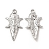 Non-Tarnish 304 Stainless Steel Pendants STAS-A070-33P-1