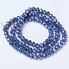 Electroplate Glass Beads Strands LS-EGLA-A034-P2mm-A05-2