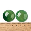 Natural Green Onyx Agate Cabochons G-E492-F-04-3