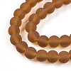 Transparent Glass Beads Strands GLAA-T032-T6mm-MD23-3