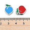 CCB Plastic European Beads CCB-M003-01B-3