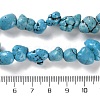 Synthetic Turquoise Beads Strands G-C161-B01-01-5