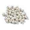 Unwaxed Natural Lava Rock Beads G-F325-8mm-A08-1
