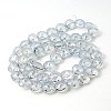 Electorplated Glass Beads EGLA-E002-2G-2