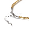 3.5MM Polyester Metallic Cord Braided Cord Necklace Making FB-CBAA152-01P-08-2