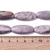 Natural Lepidolite/Purple Mica Stone Beads Strands G-F808-A01-01-5