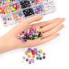 588Pcs 13 Styles Geometry & Star & Heart & Flower Acrylic Beads DIY-FS0002-04-3