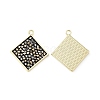 Rhinestone Pendants KK-C246-11LG-2