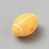Opaque Acrylic European Beads SACR-CJC0001-34A-2