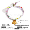 304 Stainless Steel Pendant Printed Scarf Necklaces FS-WGD2FA8-07-1