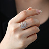 Bohemian Style 304 Stainless Steel Finger Rings for Women FS-WGCEB2E-03-1