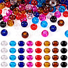 Craftdady 88pcs 8 colors Glass European Beads GLAA-CD0001-10-9