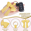 PU Leather Keychains KEYC-WH0029-129A-3