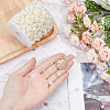 1 Roll Plastic Round Beaded Link Chains DIY-SC0024-96C-3