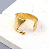 Vacuum Plating 201 Stainless Steel Cuff Rings RJEW-Z032-01G-Z-2