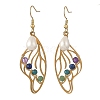 201 Stainless Steel Dangle Earrings for Women EJEW-JE07501-01-3
