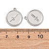 304 Stainless Steel Pendants STAS-P432-01B-P-3