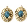 Ion Plating(IP) 304 Stainless Steel with Apatite Pendants STAS-Q345-05G-1