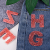 Alphabet Rhinestone Patches FW-TAC0001-01D-6