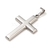 Non-Tarnish 304 Stainless Steel Pendants STAS-C105-02P-2