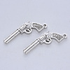 Tibetan Style Alloy Pendants X-TIBE-R316-118AS-RS-2