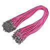 Waxed Cotton Cord Necklace Making LS-MAK-S034-010-1