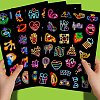 100Pcs Paper Waterproof Stickers PW-WGA40C1-01-2