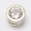 925 Sterling Silver Slide Charms STER-K020-04S-1