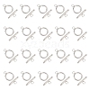 Tarnish Resistant 304 Stainless Steel Toggle Clasps X-STAS-K148-01P-1