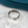 304 Stainless Steel Open Cuff Rings RJEW-G335-01A-3