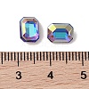 Glass Rhinestone Cabochons RGLA-L029-03B-BBLA-3