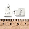 Brass Pendants KK-D229-22C-P-3