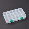 (Defective Closeout Sale: Scratch Mark) Organizer Storage Plastic Boxes CON-XCP0007-19-2