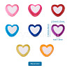 Opaque Acrylic Beads OACR-BT0001-01-9