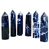 Pointed Tower Natural Sodalite Healing Stone Wands PW-WG48BFA-01-3