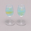 Resin Miniature Mini Dollhouse Goblet Simulation Food DJEW-WH0034-15I-1