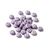Opaque Resin European Beads RESI-C055-01-2