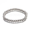 Tarnish Resistant 201 Stainless Steel Stretch Bracelets BJEW-F363-01P-1