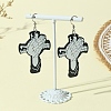 304 Stainless Steel Dangle Earrings EJEW-FS00005-4