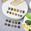 Fashewelry 44Pcs 22 Styles Tibetan Style Alloy Beads FIND-FW0001-16-4