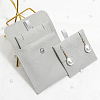 WADORN 4 Sets Square Microfiber Packing Button Bags ABAG-WR0001-09A-5