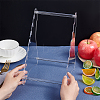 Transparent Acrylic Fruit Knife Display Stands AJEW-WH0470-91A-3