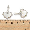 Natural Freshwater Shell Pendants KK-S386-17P-01-3