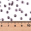 6/0 Transparent Inside Colours Glass Seed Round Beads SEED-N006-004N-4