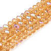 Electroplate Glass Beads Strands LS-EGLA-A044-T6mm-L23-1